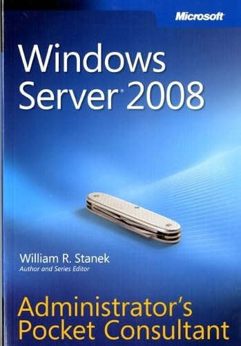 Pre-Owned Windows Server 2008 Administrator's Pocket Consultant ...