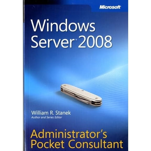 Pre-Owned Windows Server 2008 Administrator's Pocket Consultant (Paperback) 0735624372 9780735624375