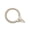 White, variant on Classic Curtain Accessory Plastic Curtain Hanger Rings, Internal Diameter 3.7 cm, Rose Gold - Set of 30