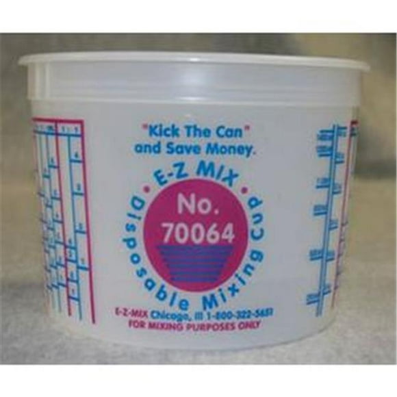 E-Z Mix Disposable Mixing Cups, 2 qt. - 50 per Box