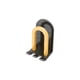 thumbnail image 4 of Soporte de cepillo de dientes de aluminio Baoblaze Montado en la pared Multifuncional Impermeable Negro, 4 of 8