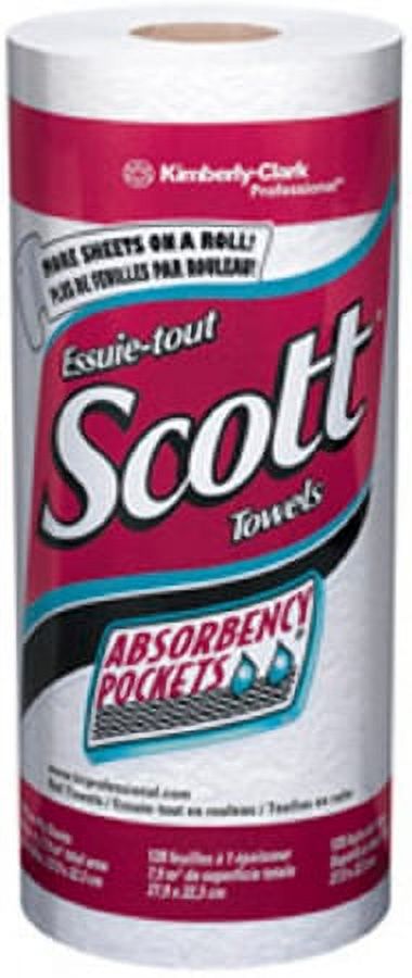 Kimberly-Clark Professional KCC41482CT Scott Perforated Roll Paper Towels- 20 Per Carton