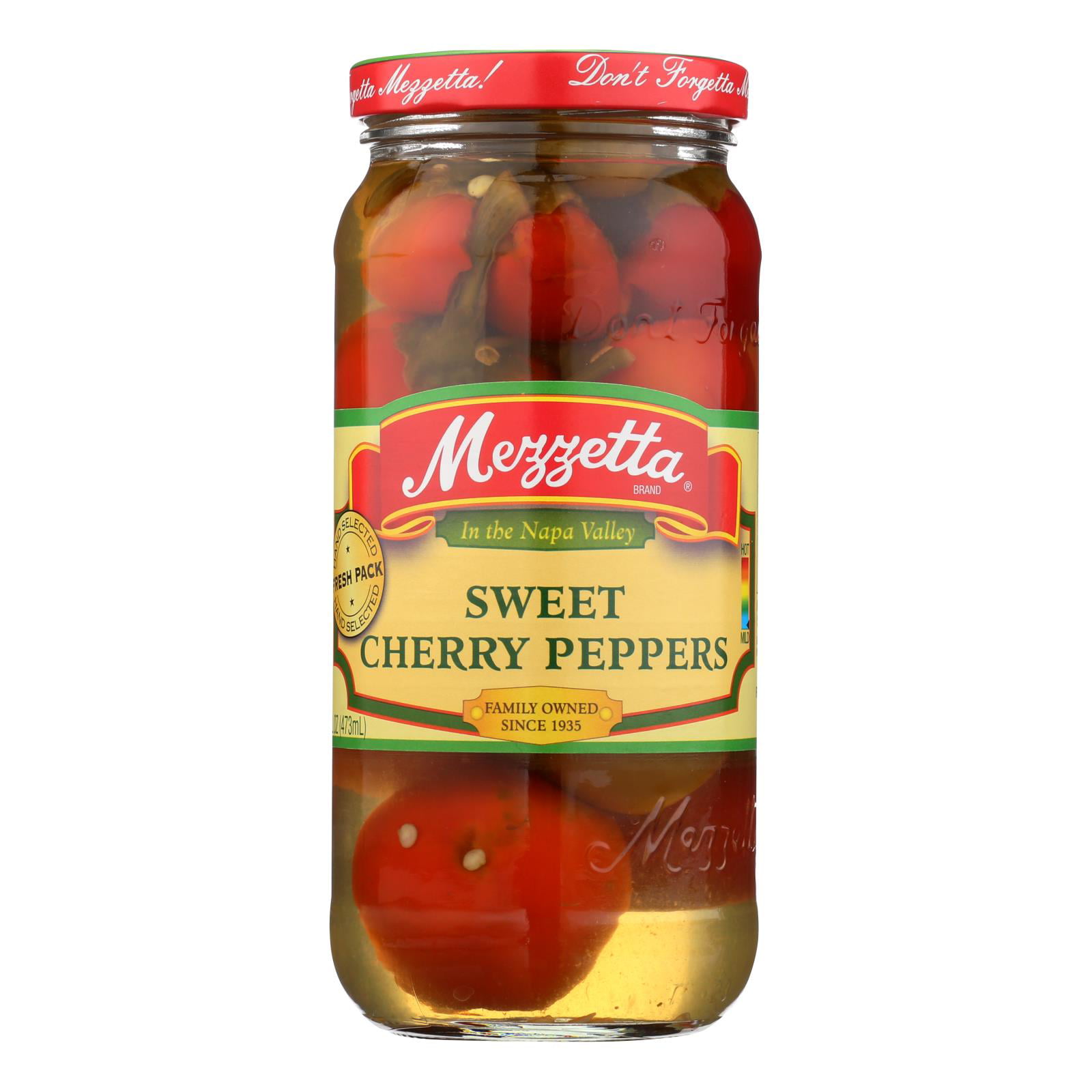 Mezzetta Sweet Cherry Peppers Case Of 6 16 Oz Walmartcom.