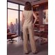 thumbnail image 3 of Conjunto 2 Piezas Elegante, Chaleco Moderno y Pantalón de Corte Amplio, Estilo Sofisticado para Mujer, 3 of 5