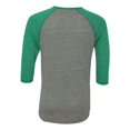 thumbnail image 3 of Alternative Apparel 1989 Eco-Jersey Three-Quarter Sleeve Raglan Henley T-Shirt, 3 of 3
