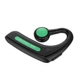 thumbnail image 2 of Écouteurs Bluetooth 5.1 170 mAh Style Crochet d'Oreille Sport Oreillette Fonction Commande Vocale Anti-Transpiration pour Conduite Gym Sport Jogging Intérieur Noir et Vert, 2 of 8
