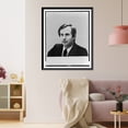thumbnail image 3 of Historic Framed Print, [Glenn English, head-and-shoulders portrait, facing slightly left], 17-7/8" x 21-7/8", 3 of 9