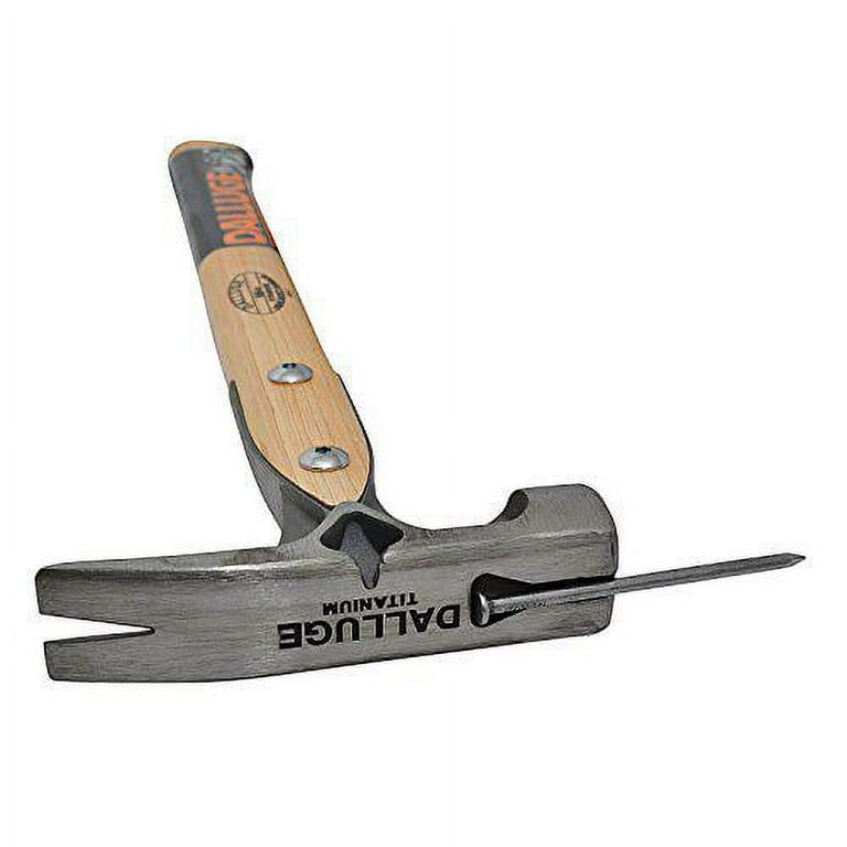 Vaughan ddt16p straight claw titanium hammer smooth face 450g deals