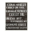 thumbnail image 2 of Stupell Industries 'Canal Street Distressed Chicago Streets' Textual Art, 2 of 2