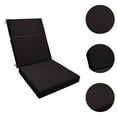 thumbnail image 6 of oshhni Patio Chair Cushion Comfortable Lounger Cushion for Deck Pool Lawn Furniture Black, 6 of 9