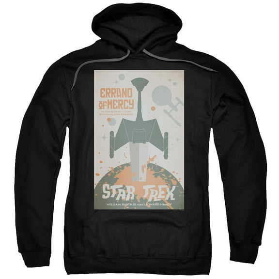 Star Trek Tos Episode 26 Adult Pullover Hoodie Sweatshirt Black