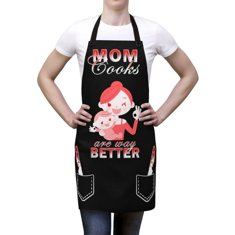 Kitchen Aprons for Women, Aprons for Women, Cute Apron for Mom, Mothers Day  Gift Funny Chef Apron for Wife