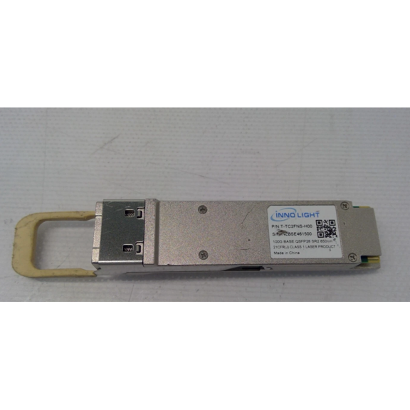 Pre-Owned InnoLight QSFP28 100GE SR2 850nm PAM4 100GBASE-SR2 Optical Transceiver MPO T-TC2FNS-H00