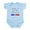 Sky Blue, variant on CafePress - Daddy Is A Cop But Im The Boss Body Suit - Baby Light Bodysuit, Size Newborn - 24 Months