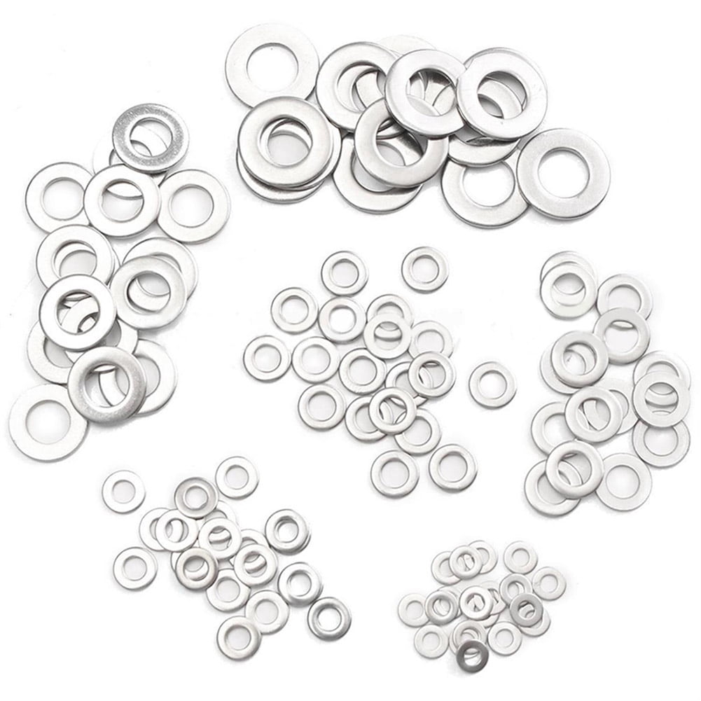 Teekit 450pcs Seal Assortment Aluminum Seal Gasket Set Muti-Function O-Ring Set