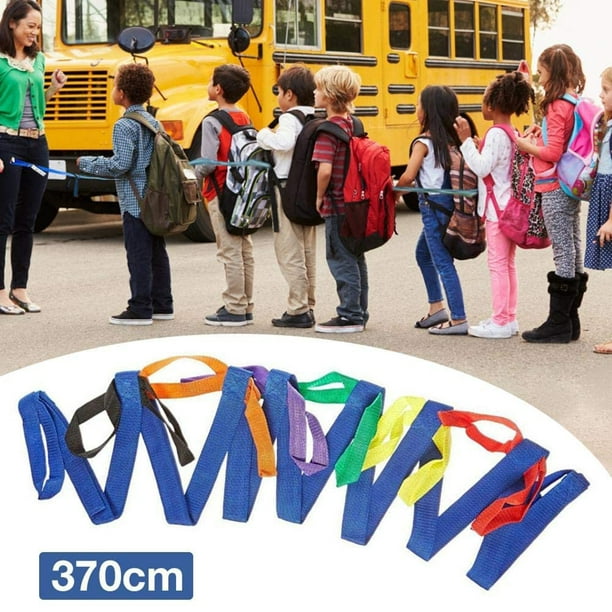 Estink Kids Walking Rope Kids Walking Rope Durable Nylon Children Rein With Colorful Handles For Daycare Schools And Teachers