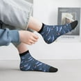 thumbnail image 2 of Naloa Cartoon Shark Ankle Socks for Women Non Slip Socks No Show Socks Classic Low Cut Casual Socks Casual Socks, 2 of 7