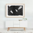 thumbnail image 6 of Leaf With Dewdrops 02 - Phoenix Arizona Photography Abstract Black and White Geometric Minimalist Modern Art Space Surrealism Unframed Wall Art Print 32 x 48 inches, 6 of 7