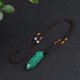 thumbnail image 4 of Colgante de collar de piedra natural Cristales de malaquita Colgante hexagonal Joyas Tmvgtek Oficina Multiescena Multifunción, 4 of 8