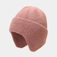 thumbnail image 2 of MANHUJI Head Wraps For Men Mens Women Winter Hat Cold Weather Hood Outdoor Sports Windproof Knit Cap Head Caps For Men (Pink,One Size), 2 of 4