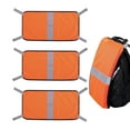 thumbnail image 5 of Ettsollp Reflective Hunting Vest High Visibility Orange Safety Panel with Reflective Strips Breathable Wear Resistant Ideal for Hunting Camping Outdoor, 5 of 8