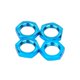 thumbnail image 4 of Aluminum Alloy M12 Wheel Nuts 17mm Spanner for 1/8 RC Car Accessory (Blue), 4 of 4