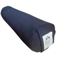 thumbnail image 1 of Bolster para Yoga Negro  Orgánico 62x16cm Cojín Cilíndrico para Restorative Yoga, Meditación, Pilates y Estiramientos Funda Lavable Hecho a Mano con Materiales Naturales, 1 of 3