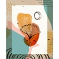 thumbnail image 2 of Bolokofsky, Ronald 20x24 White Modern Wood Framed Museum Art Print Titled - Abstract Shapes 700C, 2 of 4