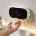 thumbnail image 4 of TIELUTT Automatic Foaming Soap Dispenser Touchless Wall Mounted Soap Dispenser with 3 Small Bathroom Storage Hot Towel Warmer Boho Bathroom Rugs Bathroom Organizer Shelf Towel Racks for Bathroom with, 4 of 5