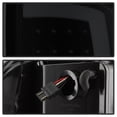 thumbnail image 3 of Xtune Tail Light Assembly - LED 9038518 Tail Light Assembly- LED; Black/Smoke Lens; Black Housing; Set Of 2, 3 of 9