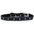 thumbnail image 2 of Mirage Pet 126-016 38BL14 Anchors Nylon Dog Collar with Classic Buckle 0.37 in., Blue - Size 14, 2 of 3