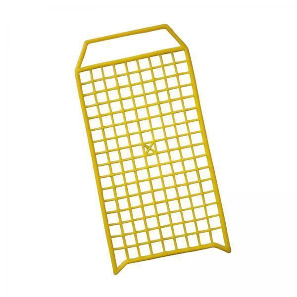 Cuadrícula de pintura,Rejilla de pintura Pp ligera profesional,Bandeja divisoria de rejilla de pintura Herramienta manual para el hogar,Pantalla de filtro de pintura Accesorio para suministros