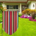 thumbnail image 6 of Sigee Mexican Serape Blanket Stripes Printed Flag12.5 * 18in Outdoor Yard Flags For Garden Decor, 6 of 9