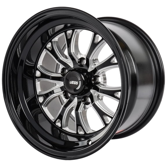 JEGS 681436 SSR Spike Wheel Size: 15 x 10 Bolt Pattern: 5 x 4.75 Back Spacing: 5