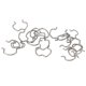 thumbnail image 2 of 18pcs Transmission Connector Retaining Clips 800 801 Transmission Cooler Line Clips 3 Different Size 3/8in 1/2in 5/8in, 2 of 5
