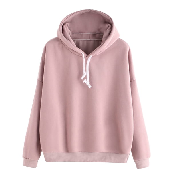 Abrigo de suéter de color sólido ajustado con capucha informal de moda para mujer Fridja BV0+2757
