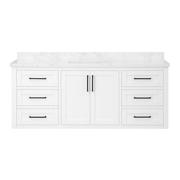 Ove Decors Ellery 60 In Single Sink Bathroom Vanity White Com Ove Decors Ellery 60 In Single Sink, 60 White Single Sink Vanity