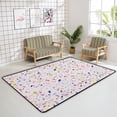 thumbnail image 4 of Coolnut Area Rug Terrazzo Pattern Nursery Rug Floor Mat Kids Playing Mat 7' x 5' (80 x 58 in) for Living Room Bedroom, 4 of 6