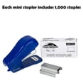 thumbnail image 7 of 100 Pack of Bulk Wholesale Mini Staplers in Multiple Colors Offices - 100 Count Mini Staplers in Assortment of Red, Blue, Green, Yellow, 7 of 7