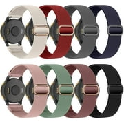 8 color 20mm Nylon FABRIC Straps for Garmin Venu 2 plus/Venu Sq/Vivoactive 3 Smart Watch,Wristband Quick Release Bands Replacement for Garmin Vivoactive HR, Forerunner 645/55/245 Music