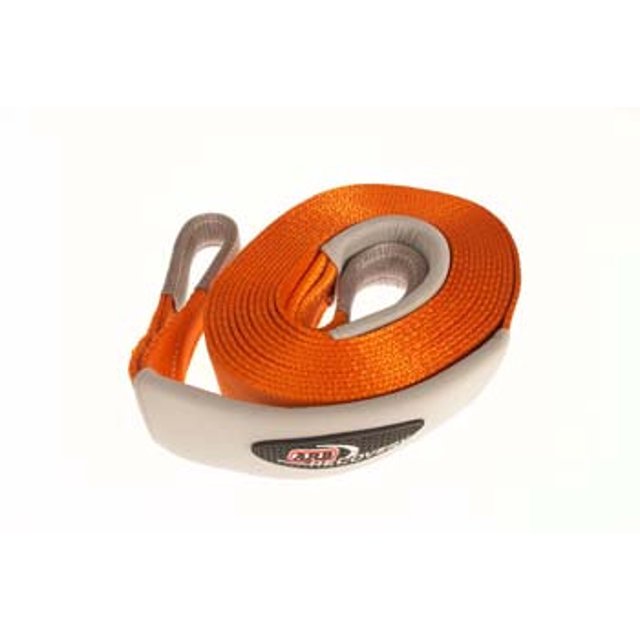 ARB Recovery Strap ARB710LB Snatch Strap; 3-1/8 Inch x 30 Foot; 24 000 Pound Capacity; Without Sleeve; Orange; Nylon