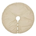 thumbnail image 3 of VHC Brands Yuletide Burlap Tan Tree Skirt 36, 3 of 4