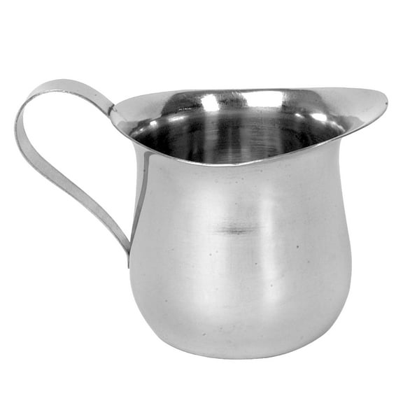 Excellante 5 oz stainless steel bell creamer, comes in each