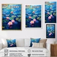 thumbnail image 4 of Designart "Embracing The Water Lily" Lilies Wall Art Prints, 4 of 7
