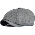 thumbnail image 4 of CoCopeaunts Spring Autumn Newsboy Caps for Men Fashion Octagonal Hat Flat Cap Women British Style Berets Vintage Painter Hat, 4 of 8