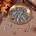 thumbnail image 6 of 100PCS Galvanized Mini Metal Barn Star Vintage Rustic Star Ornament Three Dimensional Christmas Tree Star, 6 of 8
