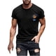 thumbnail image 1 of Camisas de Manga Larga para Hombres Casual Impreso Cuello Girado Abajo, Lado Dividido Botón Abajo Blusa para Al Aire Libre, Diario Y Primavera Verano, 1 of 5