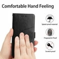 thumbnail image 4 of for Samsung Galaxy A71 5G Flip Kickstand Case, Premium PU Leather Wallet with Credit Card Holder[ RFID Blocking] 360 Full Shockproof Protection Magnetic Closure Phone Cover&Wrist Strap, Black, 4 of 11