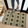 thumbnail image 2 of Paw Prints and Bones Door Rugs,Washable Non Slip Door Mats Indoor,Decorative Door Mats,Entry Mat Indoor for Entrance,Bedroom,Kitchen,Bathroom,20"x32", 2 of 6