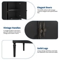 thumbnail image 3 of EastVita 59 Inch Sideboard Buffet Cabinet with Storage Modern Credenza with 4 Doors and Adjustable Shelves for Dining Room Kitchen or Living Room, 3 of 8